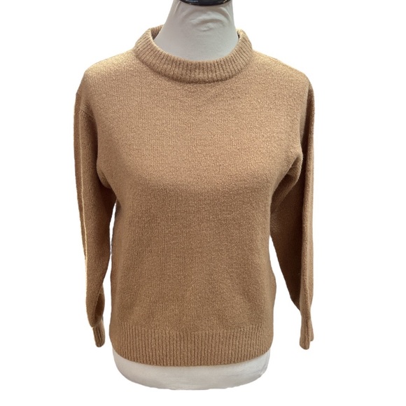 Zara Kids Knit Sweater Camel Size 13-14 - Picture 9 of 9